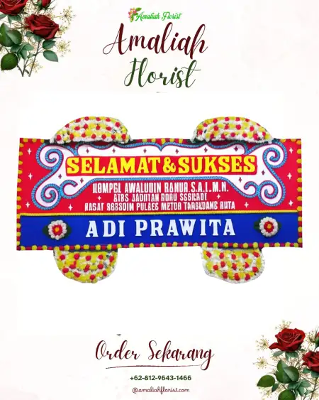 Papan Bunga Ucapan Selamat Dramaga